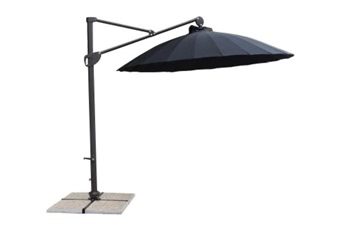 Parasol déporté pékin PRO dia280cm alu Mât 90x51mm